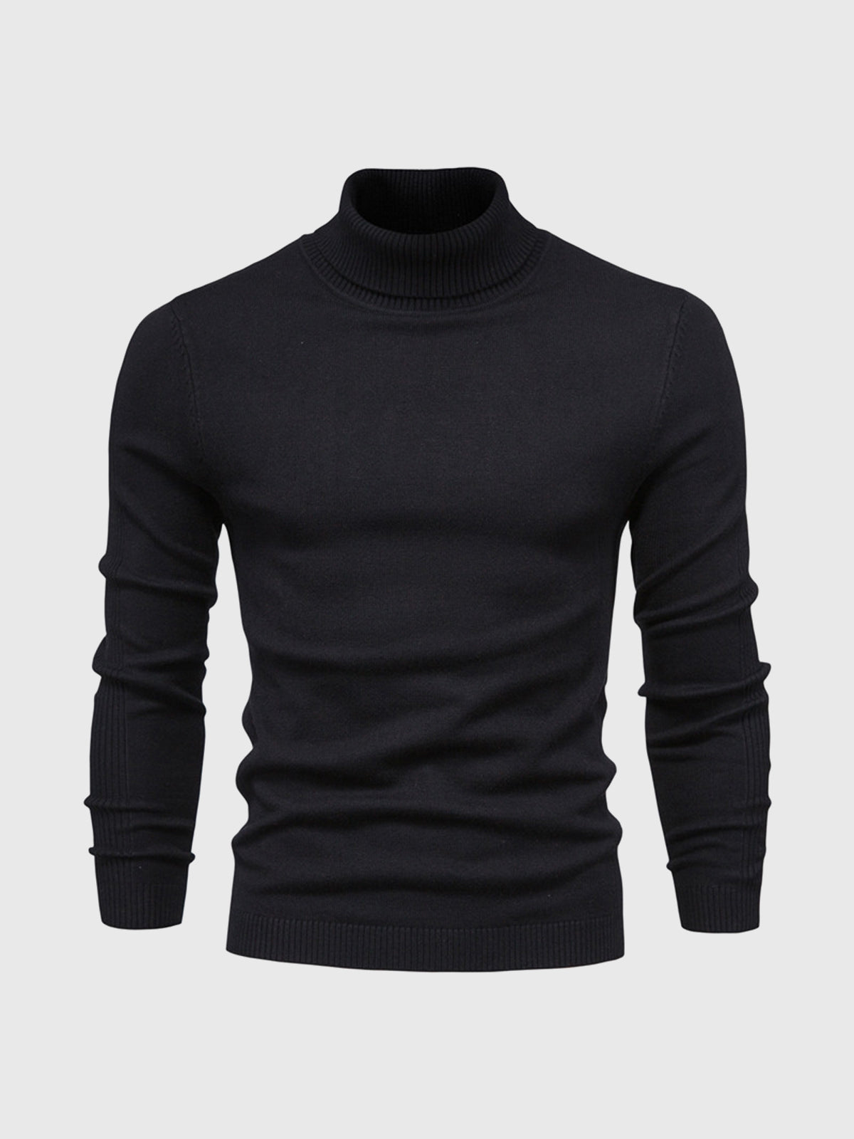 Men’s Turtleneck Jumper in Classic Knitwear Style | Elegant Roll Neck Sweater