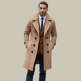 Women’s Italian Long Coat | Tailored Fit | Elegant & Warm | Perfect for Day and Night