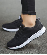 Ergonomic Lace-Up Trainers | Lightweight Sole | Comfortable Shoes for Women