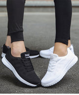 Ergonomic Lace-Up Trainers | Lightweight Sole | Comfortable Shoes for Women