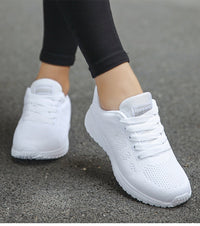 Ergonomic Lace-Up Trainers | Lightweight Sole | Comfortable Shoes for Women