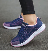 Ergonomic Lace-Up Trainers | Lightweight Sole | Comfortable Shoes for Women