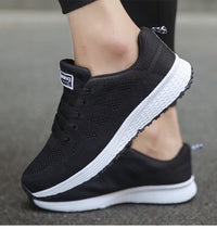 Ergonomic Lace-Up Trainers | Lightweight Sole | Comfortable Shoes for Women