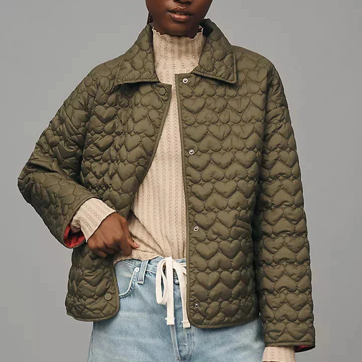 Men’s Quilted Jacket with Stylish Design | Warm Lightweight Winter Coat