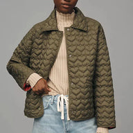 Men’s Quilted Jacket with Stylish Design | Warm Lightweight Winter Coat