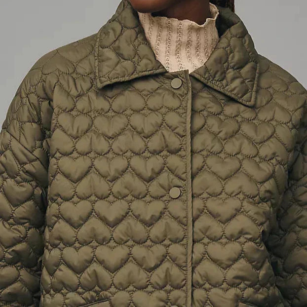 Men’s Quilted Jacket with Stylish Design | Warm Lightweight Winter Coat