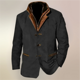 Men’s Vintage Leather Jacket | Classic Brown | Smart Casual Outerwear