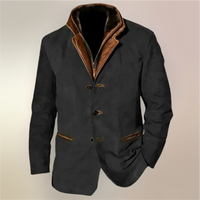 Men’s Vintage Leather Jacket | Classic Brown | Smart Casual Outerwear
