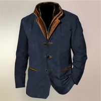 Men’s Vintage Leather Jacket | Classic Brown | Smart Casual Outerwear