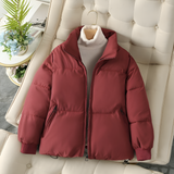 Women’s Puffer Jacket in Quilted Winter Style | Warm Winter Coat