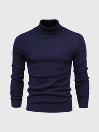 Men’s Turtleneck Jumper in Classic Knitwear Style | Elegant Roll Neck Sweater