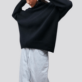 Women’s Turtleneck Jumper | Oversized Fit | Warm Winter Knit