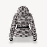 Women’s Puffer Jacket | Belted Hooded Coat | Water-Resistant Winter Outerwear | Insulated Warmth