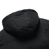 Men’s Long Puffer Jacket in Classic Winter Style | Warm Quilted Winter Coat