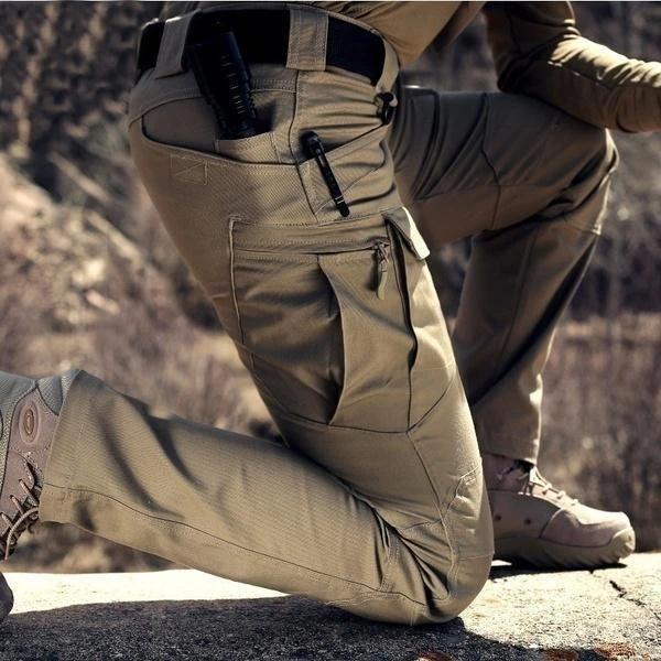 Men’s Waterproof Cargo Trousers | Outdoor Hiking Pants | Durable All-Weather Bottoms | Flexible Adventure Wear