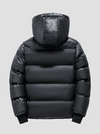 Men’s Puffer Jacket in Loose Fit Style | Warm Winter Coat