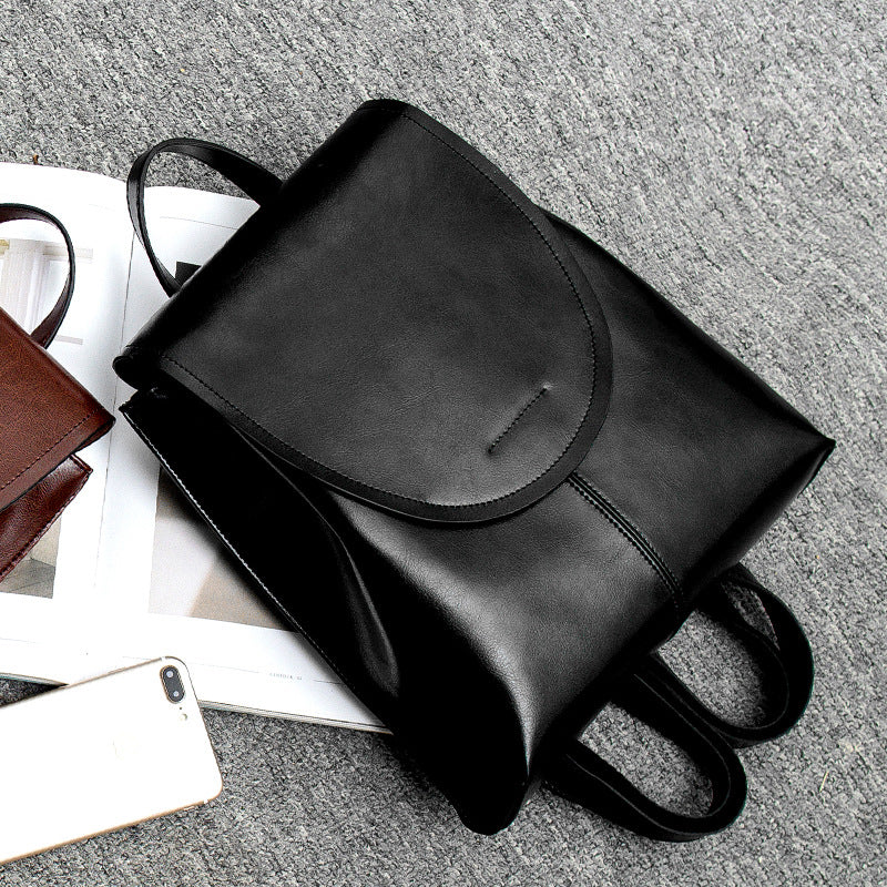 Women’s Leather Backpack Handbag in Modern Style | Versatile Ladies Tote Bag