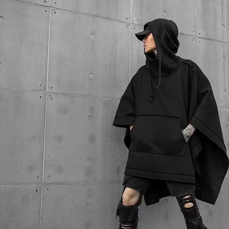 Men’s Oversized Hoodie in Relaxed Long Fit | Casual Warm Hooded Sweatshirt