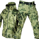 Men’s Winter Tracksuit with Coat and Pants | Warm Outdoor Cargo Set