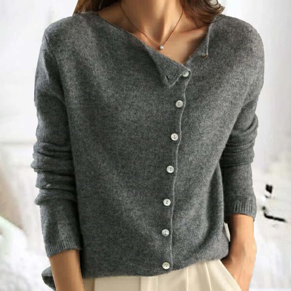 Women’s Button Sweater | Chic Knitwear | Cozy Everyday Layer | Effortless Style