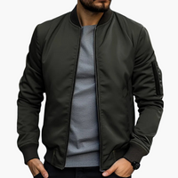 Men’s Bomber Jacket | Lightweight Casual Layer | Transitional Outerwear