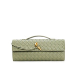 Marcelle | Woven Leather Clutch Bag | Crossbody & Shoulder Option