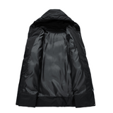 Men’s Long Puffer Jacket in Classic Winter Style | Warm Quilted Winter Coat