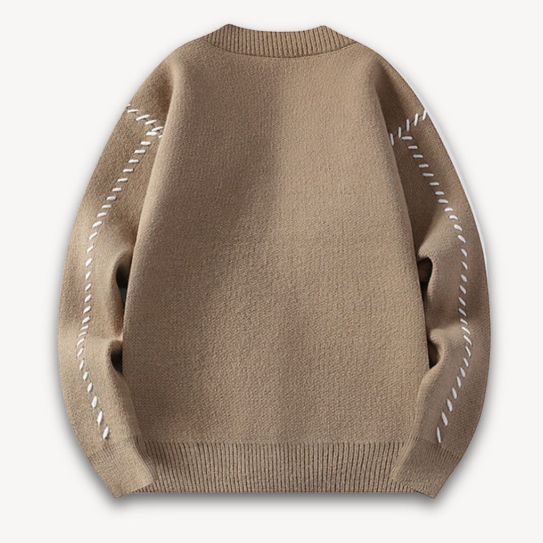 Men’s Knitted Cardigan Sweater | Button-Up Design | Winter Layer | Casual Smart Style