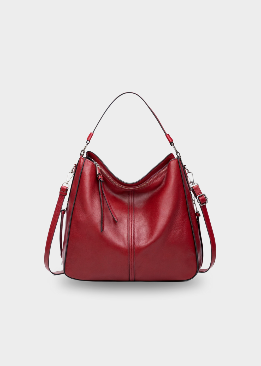 Valesse | Large Vegan Leather Shoulder Bag | Work & Everyday Use