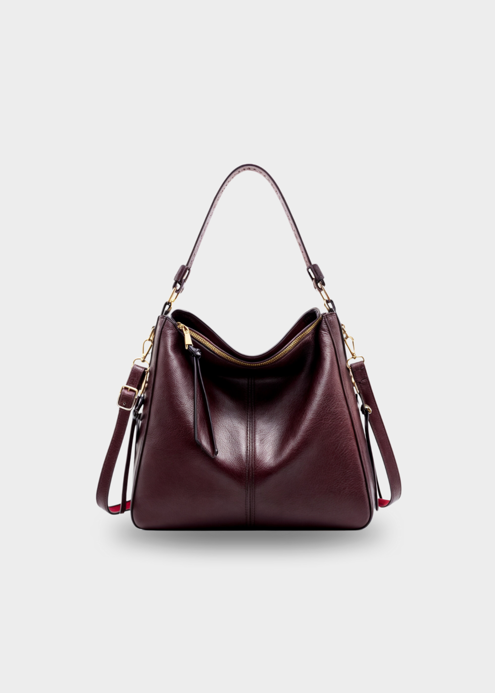 Valesse | Large Vegan Leather Shoulder Bag | Work & Everyday Use