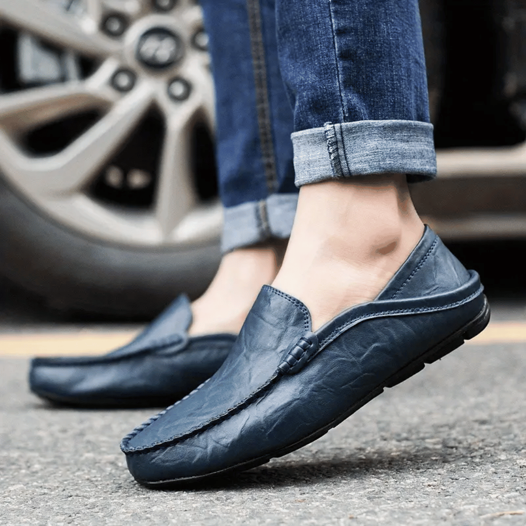 Men’s Slip-On Loafers in Classic Smart Casual Style | Comfortable Dress Shoes