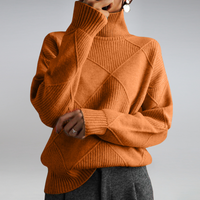 Women’s Turtleneck Sweater in Classic Roll Neck Style | Elegant Winter Jumper