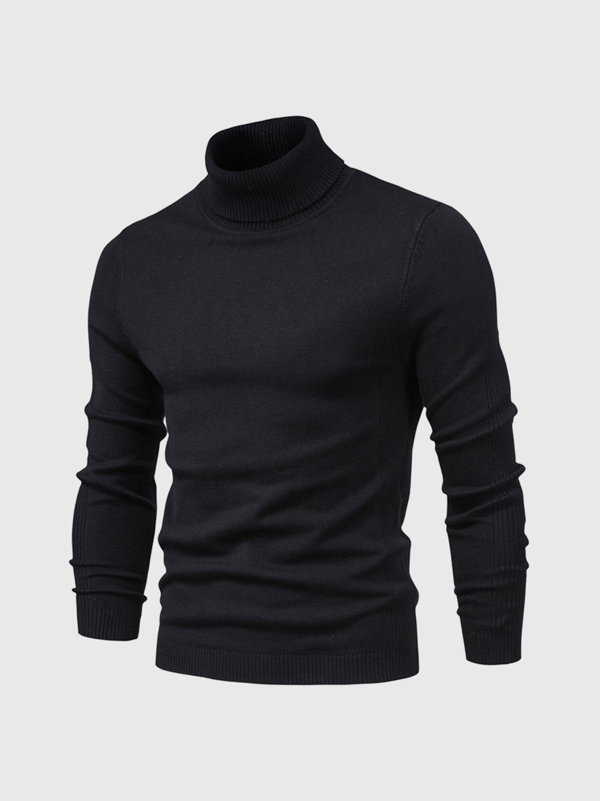 Men’s Turtleneck Jumper in Classic Knitwear Style | Elegant Roll Neck Sweater