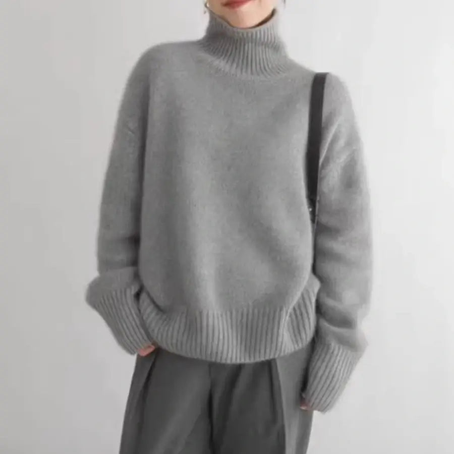 Women’s Roll Neck Jumper | Oversized Fit | Winter Knit