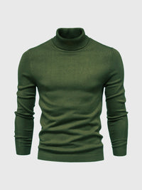 Men’s Turtleneck Jumper in Classic Knitwear Style | Elegant Roll Neck Sweater