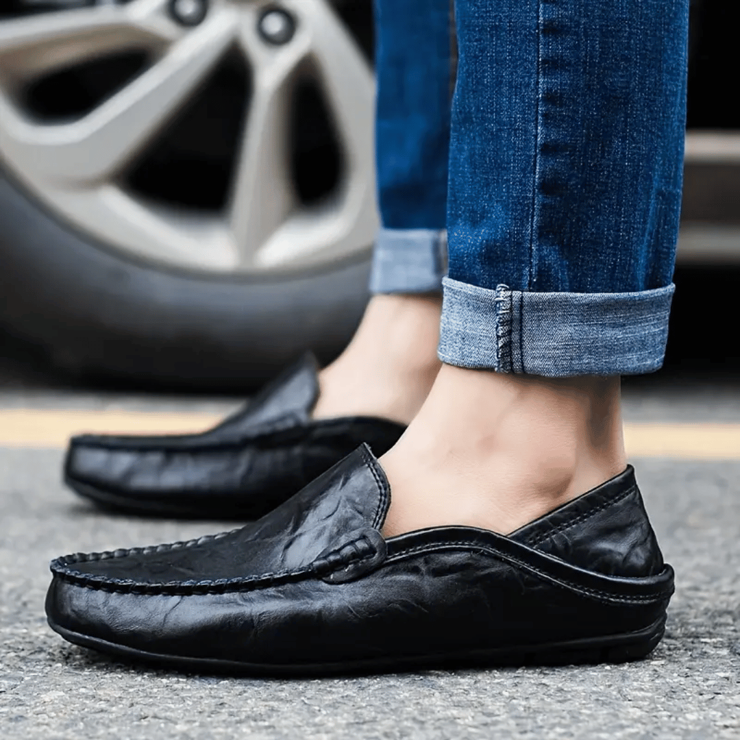 Men’s Slip-On Loafers in Classic Smart Casual Style | Comfortable Dress Shoes