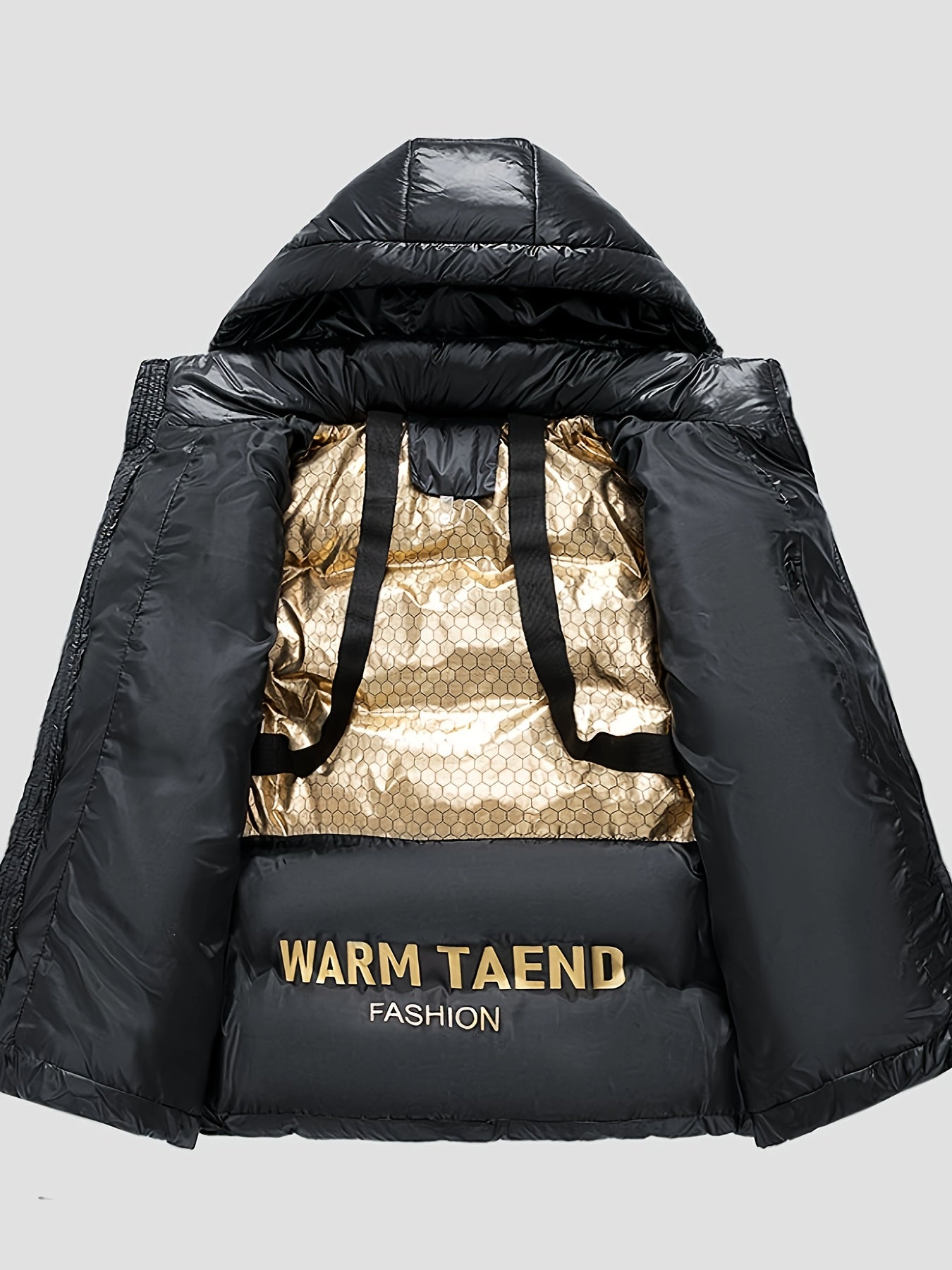 Men’s Puffer Jacket in Loose Fit Style | Warm Winter Coat
