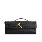 Marcelle | Woven Leather Clutch Bag | Crossbody & Shoulder Option