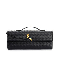Marcelle | Woven Leather Clutch Bag | Crossbody & Shoulder Option