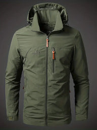 Men’s Waterproof Outdoor Jacket in Weatherproof Style | Lightweight Hiking Jacket