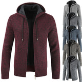 Men’s Zip Up Cardigan in Knitted Sweater Style | Casual Men’s Knitwear Jacket
