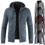Men’s Zip Up Cardigan in Knitted Sweater Style | Casual Men’s Knitwear Jacket