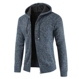 Men’s Zip Up Cardigan in Knitted Sweater Style | Casual Men’s Knitwear Jacket