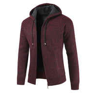 Men’s Zip Up Cardigan in Knitted Sweater Style | Casual Men’s Knitwear Jacket