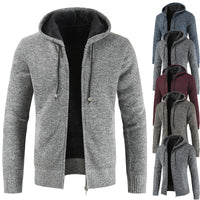 Men’s Zip Up Cardigan in Knitted Sweater Style | Casual Men’s Knitwear Jacket