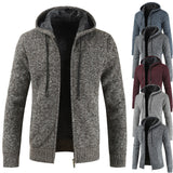 Men’s Zip Up Cardigan in Knitted Sweater Style | Casual Men’s Knitwear Jacket