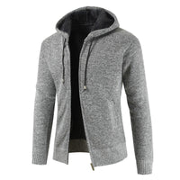 Men’s Zip Up Cardigan in Knitted Sweater Style | Casual Men’s Knitwear Jacket