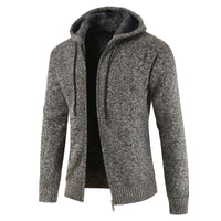 Men’s Zip Up Cardigan in Knitted Sweater Style | Casual Men’s Knitwear Jacket