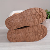 Plush Bow Knot Winter Boots | Stylish Warmth | Non-Slip Comfort