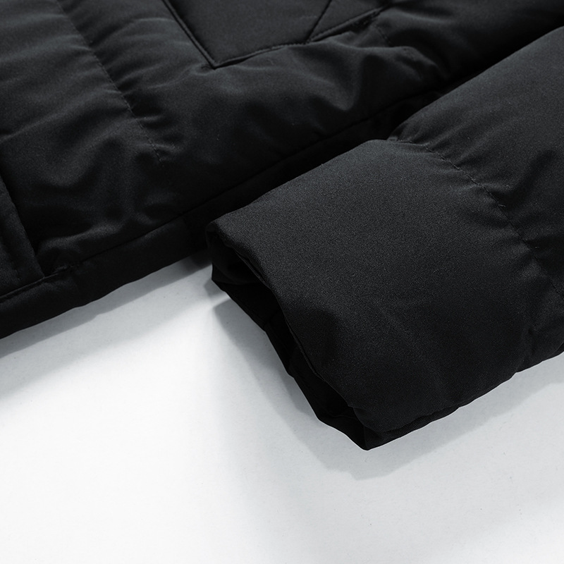 Men’s Long Puffer Jacket in Classic Winter Style | Warm Quilted Winter Coat